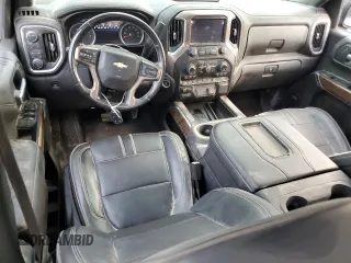 2020 Chevrolet Silverado 1500 High Country with VIN 3GCUYHED1LG266518, listed as a Copart auction lot 77693484 with 88,703 mi miles and Salvage Title. Bid and sale history available at carsss.com. Image 8.