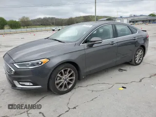 2017 Ford Fusion SE with VIN 3FA6P0HDXHR388319, listed as a Copart auction lot 51466285 with 176,811 mi miles and Salvage Title. Bid and sale history available at DreamBid. Image 1.
