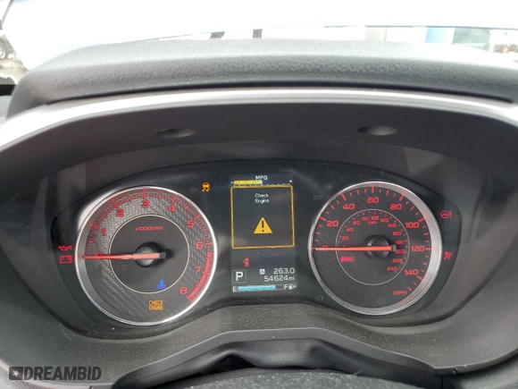 2017 Subaru Impreza Sport with VIN 4S3GKAK68H3616961, listed as a Copart auction lot 50838185 with 54,624 mi miles and Salvage Title. Bid and sale history available at carsss.com. Image 9.
