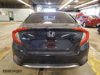 2019 Honda Civic Sedan LX with VIN 19XFC2F66KE021955, listed as a Copart auction lot 43826994 with 0 mi miles and Salvage Title. Bid and sale history available at carsss.com. Image 6.