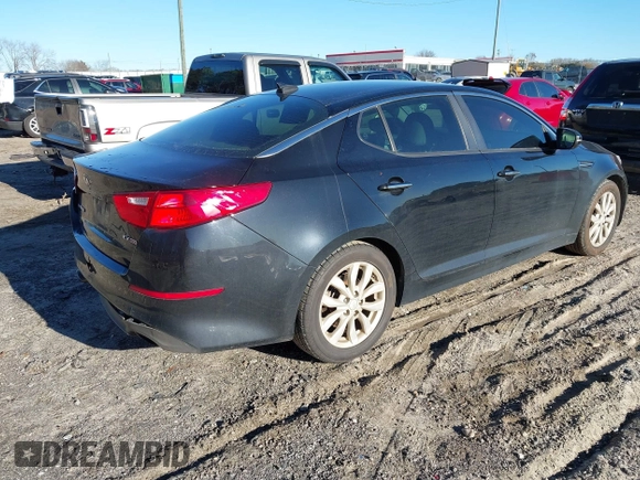 2015 Kia Optima EX with VIN 5XXGN4A74FG408253, listed as a IAAI auction lot 41336799 with 126,041 mi miles. Bid and sale history available at carsss.com. Image 4.