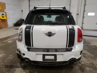 2013 MINI Countryman S ALL4 with VIN WMWZC5C56DWM15763, listed as a Copart auction lot 51165565 with 165,494 mi miles and Salvage Title. Bid and sale history available at DreamBid. Image 6.