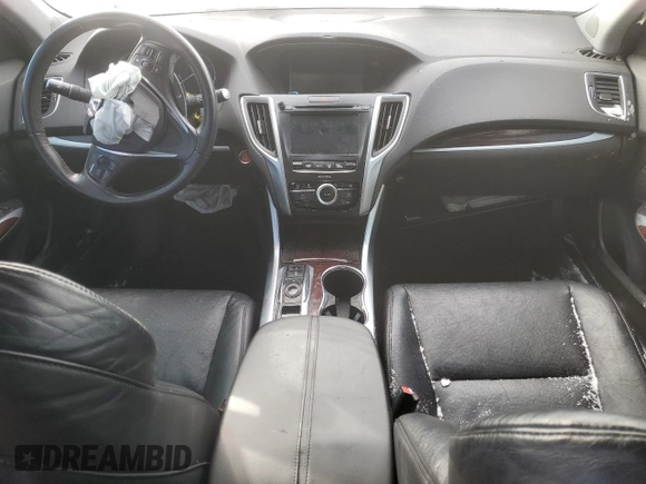 2016 Acura TLX V6 Tech with VIN 19UUB2F57GA003185, listed as a Copart auction lot 87768625 with 0 mi miles and Salvage Title. Bid and sale history available at carsss.com. Image 8.