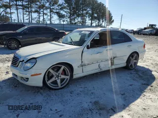 2008 Mercedes-Benz E 350 Luxury with VIN WDBUF56X08B315896, listed as a Copart auction lot 89081275 with 163,884 mi miles and Salvage Title. Bid and sale history available at carsss.com. Image 1.