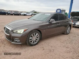 2015 Infiniti Q50 Sport с VIN JN1BV7APXFM348228, выставлен на аукционе Copart как лот 58124105 с пробегом 108 874 миль миль и Списание • Salvage title. История ставок и продаж доступна на DreamBid. Изображение 1.