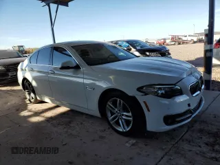2015 BMW 5 Series 528i with VIN WBA5A5C52FD519802, listed as a Copart auction lot 46165805 with 88,458 mi miles and Salvage Title. Bid and sale history available at DreamBid. Image 4.