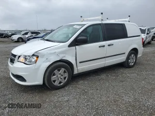 2013 Ram Cargo Van Tradesman with VIN 2C4JRGAG1DR812255, listed as a Copart auction lot 46102765 with 118,163 mi miles and Salvage Title. Bid and sale history available at carsss.com. Image 1.