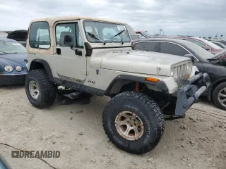 1995 Jeep Wrangler with VIN 1J4FY29S6SP310046, listed as a Copart auction lot 75213564 with 147,111 mi miles and Non Repairable. Bid and sale history available at carsss.com. Image 4.