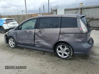 2008 Mazda 5 Grand Touring with VIN JM1CR29L480324110, listed as a Copart auction lot 51169715 with 144,633 mi miles and Salvage title. Bid and sale history available at DreamBid. Image 2.