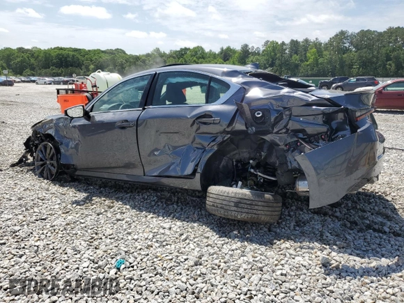 2024 Lexus IS 350 F Sport with VIN JTHBZ1B24R5082333, listed as a Copart auction lot 57138925 with 2,477 mi miles and Salvage title. Bid and sale history available at DreamBid. Image 2.
