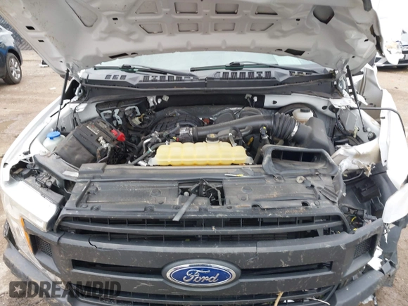 2019 Ford F-150 XL with VIN 1FTMF1CB3KKE16540, listed as a IAAI auction lot 41572630 with 73,954 mi miles and . Bid and sale history available at DreamBid. Image 10.