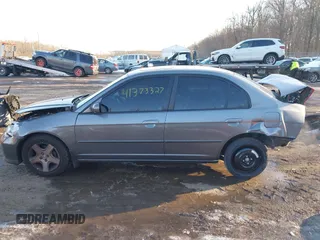 2004 Honda Civic EX with VIN 2HGES26814H604992, listed as a IAAI auction lot 41373327 with 97,545 mi miles. Bid and sale history available at carsss.com. Image 15.