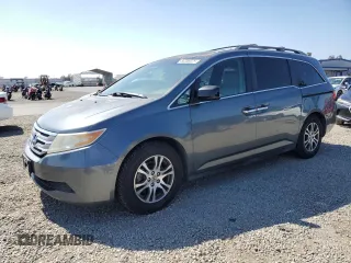 2011 Honda Odyssey EX-L with VIN 5FNRL5H65BB031687, listed as a Copart auction lot 55336975 with 175,648 mi miles and Clean Title. Bid and sale history available at carsss.com. Image 1.