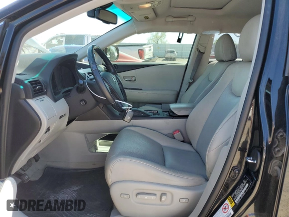 2012 Lexus RX 350 with VIN JTJZK1BA2C2412732, listed as a Copart auction lot 52936145 with 143,914 mi miles and Salvage Title. Bid and sale history available at DreamBid. Image 7.