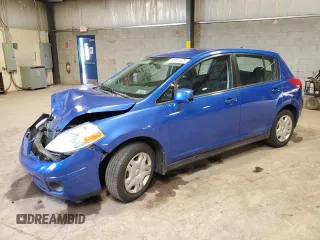 2010 Nissan Versa S with VIN 3N1BC1CP2AL404410, listed as a Copart auction lot 65551525 with 136,121 mi miles and Salvage title. Bid and sale history available at DreamBid. Image 1.