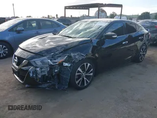 2018 Nissan Maxima SV with VIN 1N4AA6AP4JC398478, listed as a IAAI auction lot 41619733 with 132,867 mi miles and . Bid and sale history available at DreamBid. Image 2.