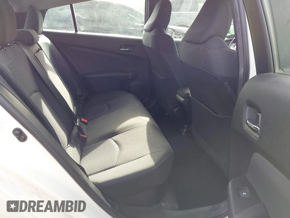 2017 Toyota Prius Two with VIN JTDKBRFU1H3028451, listed as a IAAI auction lot 41896413 with 80,274 mi miles. Bid and sale history available at carsss.com. Image 8.