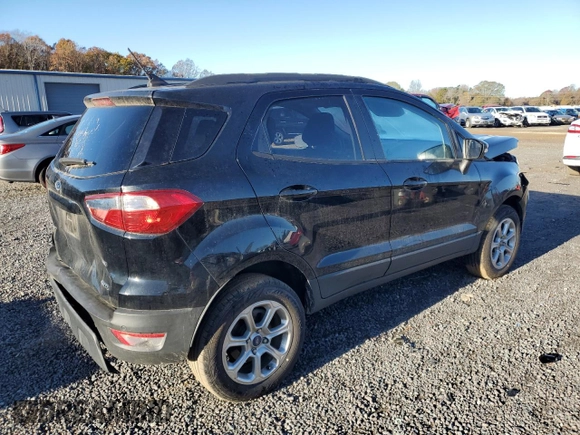 2020 Ford EcoSport SE with VIN MAJ6S3GLXLC341470, listed as a Copart auction lot 49461355 with 55,363 mi miles and Salvage Title. Bid and sale history available at DreamBid. Image 3.