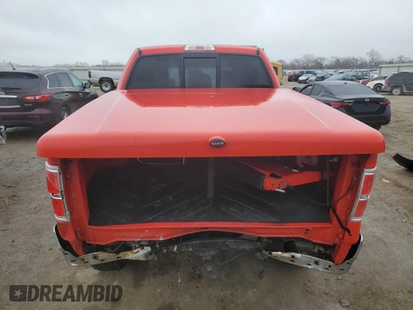 2012 Ford F-150 XL with VIN 1FTFW1ET0CFC35629, listed as a Copart auction lot 43749655 with 197,432 mi miles and Salvage Title. Bid and sale history available at DreamBid. Image 6.