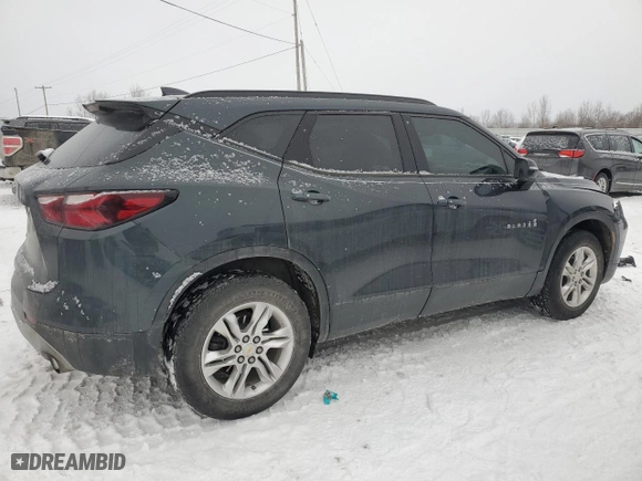 2019 Chevrolet Blazer with VIN 3GNKBCRS8KS585342, listed as a Copart auction lot 45980005 with 78,460 mi miles and Salvage Title. Bid and sale history available at carsss.com. Image 3.