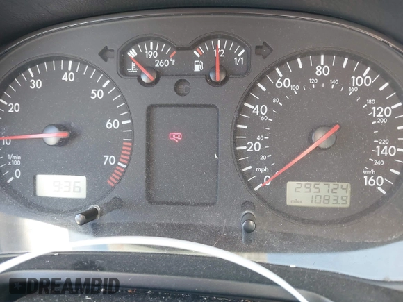2003 Volkswagen Jetta with VIN WVWRK61J43W298713, listed as a IAAI auction lot 41604067 with 295,724 mi miles and . Bid and sale history available at DreamBid. Image 7.