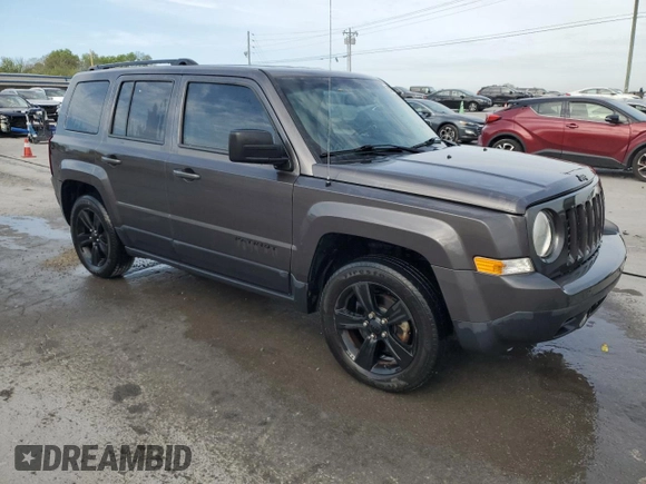 2015 Jeep Patriot Altitude Edition with VIN 1C4NJPBA2FD210652, listed as a Copart auction lot 53297605 with 142,759 mi miles and Salvage Title. Bid and sale history available at carsss.com. Image 4.
