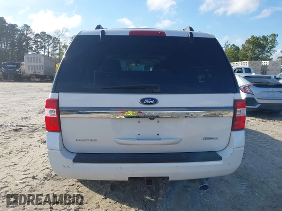 2015 Ford Expedition Max Limited with VIN 1FMJK1KT0FEF01487, listed as a IAAI auction lot 41480003 with Not Provided miles. Bid and sale history available at carsss.com. Image 15.