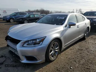 2014 Lexus LS 460 with VIN JTHCL5EF3E5022968, listed as a Copart auction lot 86642464 with 67,680 mi miles and Salvage Title. Bid and sale history available at DreamBid. Image 1.