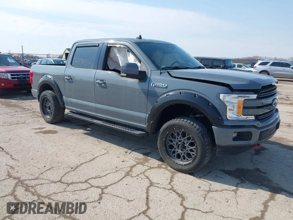 2019 Ford F-150 XL with VIN 1FTEW1EP5KKC25201, listed as a IAAI auction lot 41698263 with 88,795 mi miles. Bid and sale history available at carsss.com. Image 1.