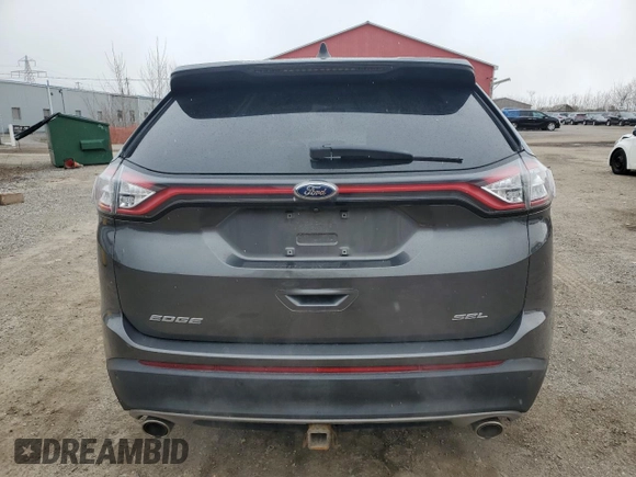 2017 Ford Edge SEL with VIN 2FMPK3J88HBC05389, listed as a Copart auction lot 51831165 with 194,000 mi miles and Clean Title. Bid and sale history available at carsss.com. Image 6.