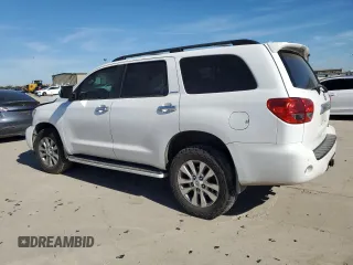 2012 Toyota Sequoia Limited with VIN 5TDJY5G16CS066546, listed as a Copart auction lot 80019234 with 0 mi miles and Salvage Title. Bid and sale history available at carsss.com. Image 2.
