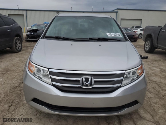 2013 Honda Odyssey EX with VIN 5FNRL5H48DB026839, listed as a Copart auction lot 46108005 with 131,034 mi miles and Salvage Title. Bid and sale history available at carsss.com. Image 5.