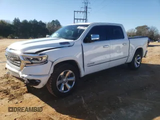 2022 Ram 1500 Limited with VIN 1C6SRFHM8NN189281, listed as a Copart auction lot 82311754 with 56,113 mi miles and Salvage title. Bid and sale history available at DreamBid. Image 1.