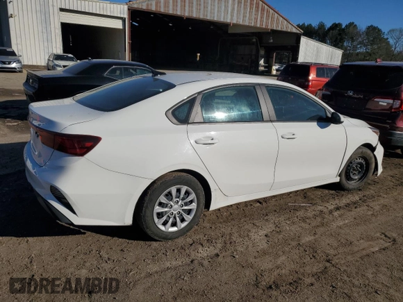 2023 Kia Forte LXS with VIN 3KPF24ADXPE562163, listed as a Copart auction lot 45513675 with 48,266 mi miles and Salvage Title. Bid and sale history available at carsss.com. Image 3.