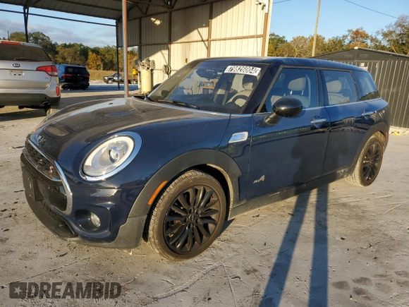 2017 MINI Clubman Cooper S with VIN WMWLU5C56H2E82110, listed as a Copart auction lot 79826004 with 82,756 mi miles and Clean Title. Bid and sale history available at carsss.com. Image 1.