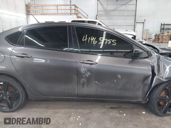2014 Dodge Dart SXT with VIN 1C3CDFBB4ED775599, listed as a IAAI auction lot 41965755 with 132,604 mi miles and . Bid and sale history available at carsss.com. Image 13.