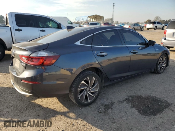2021 Honda Insight Touring with VIN 19XZE4F9XME004124, listed as a Copart auction lot 86884804 with 78,938 mi miles and Salvage Title. Bid and sale history available at carsss.com. Image 3.