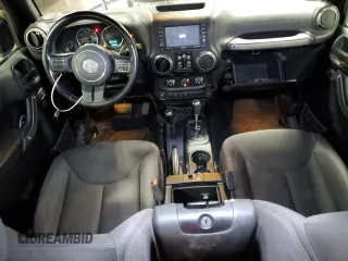 2018 Jeep Wrangler JK Unlimited Sport S with VIN 1C4BJWDGXJL830873, listed as a Copart auction lot 74534084 with 59,805 mi miles and Salvage Title. Bid and sale history available at carsss.com. Image 8.