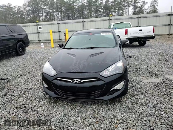 2015 Hyundai Genesis Coupe 3.8L Base with VIN KMHHT6KJ5FU129156, listed as a Copart auction lot 44579565 with 103,116 mi miles and Salvage title. Bid and sale history available at DreamBid. Image 13.