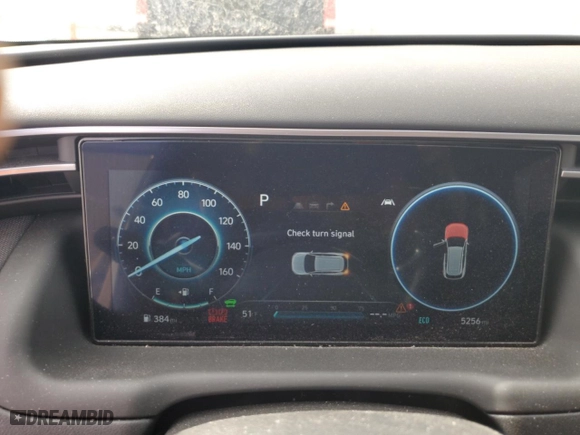 2024 Hyundai Tucson Hybrid Limited with VIN KM8JECD1XRU203554, listed as a Copart auction lot 48845505 with 5,256 mi miles and Salvage Title. Bid and sale history available at carsss.com. Image 9.
