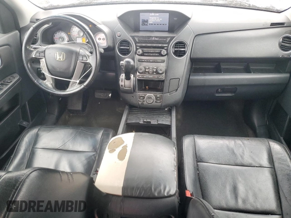 2012 Honda Pilot EX-L with VIN 5FNYF4H7XCB004489, listed as a Copart auction lot 47171315 with 241,178 mi miles and Salvage Title. Bid and sale history available at DreamBid. Image 8.