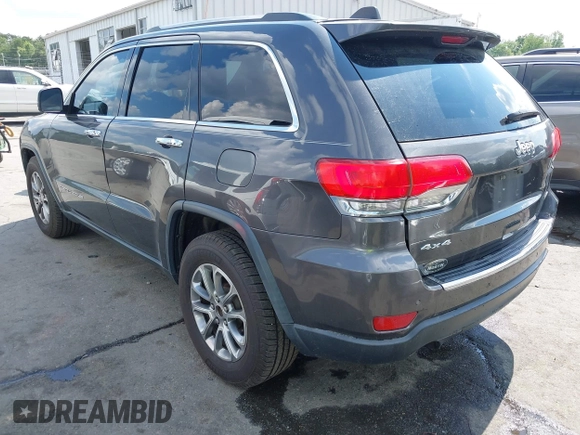 2014 Jeep Grand Cherokee Limited z VIN 1C4RJFBG2EC280821, wystawiony jako IAAI lot #42642389 z przebiegiem 115 375 mil mil oraz . Historia ofert i sprzedaży dostępna na DreamBid. Obrazek 3.