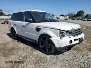 2008 Land Rover Range Rover Sport HSE with VIN SALSK25488A129239, listed as a Copart auction lot 48887535 with 205,090 mi miles and Salvage Title. Bid and sale history available at carsss.com. Image 4.