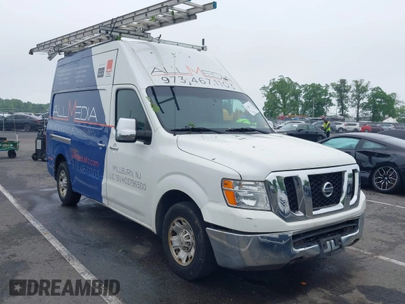 2012 Nissan NV SV with VIN 1N6BF0LYXCN102483, listed as a IAAI auction lot 42185443 with 161,914 mi miles and . Bid and sale history available at DreamBid. Image 1.