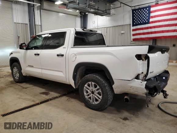 2023 Toyota Tundra SR5 with VIN 5TFLA5DB3PX113090, listed as a Copart auction lot 55442595 with 51,994 mi miles and Salvage title. Bid and sale history available at DreamBid. Image 2.