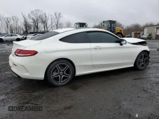 2021 Mercedes-Benz C 300 with VIN W1KWJ8EB6MG051313, listed as a Copart auction lot 52004095 with 57,684 mi miles and Salvage title. Bid and sale history available at DreamBid. Image 3.