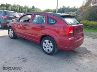 2007 Dodge Caliber SXT with VIN 1B3HB48B27D551965, listed as a IAAI auction lot 40366982 with 149,745 mi miles. Bid and sale history available at carsss.com. Image 3.