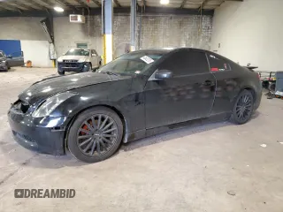 2005 Infiniti G35 Coupe with VIN JNKCV54E85M419181, listed as a Copart auction lot 44645205 with 135,025 mi miles and Salvage Title. Bid and sale history available at carsss.com. Image 1.
