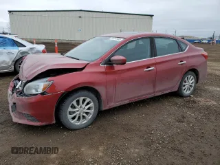 2017 Nissan Sentra SV with VIN 3N1AB7AP3HY319822, listed as a Copart auction lot 51237105 with 163,169 mi miles and Salvage Title. Bid and sale history available at DreamBid. Image 1.