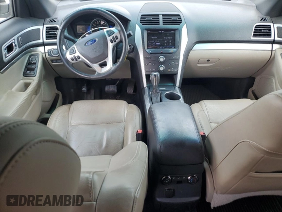 2013 Ford Explorer XLT with VIN 1FM5K7D89DGB11745, listed as a Copart auction lot 53835035 with 158,320 mi miles and Salvage Title. Bid and sale history available at DreamBid. Image 8.